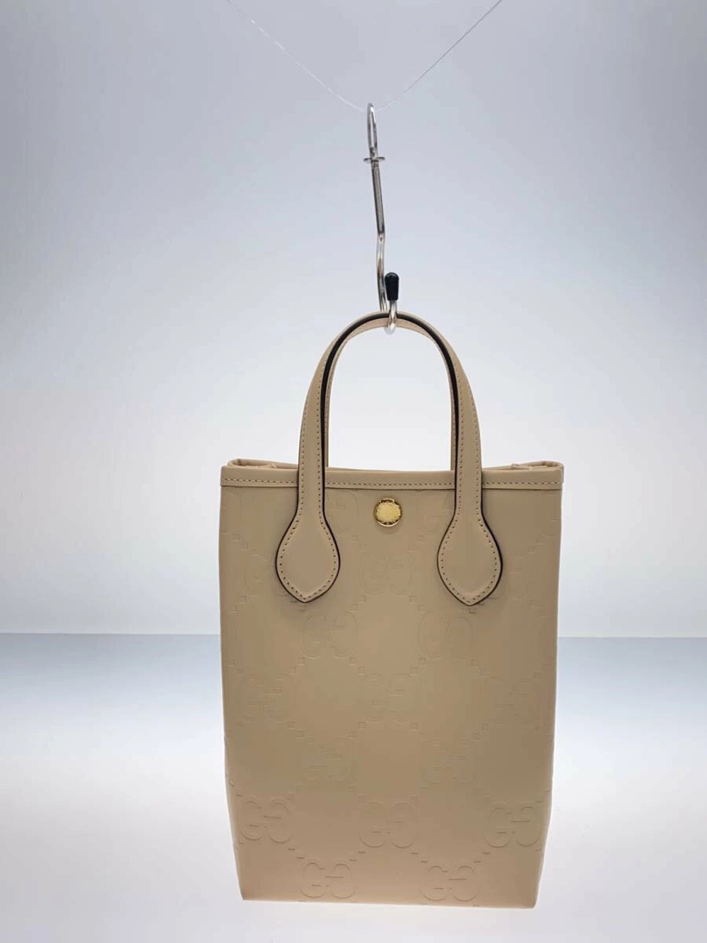 Gucci GG Leather Super Tote Bag Pink